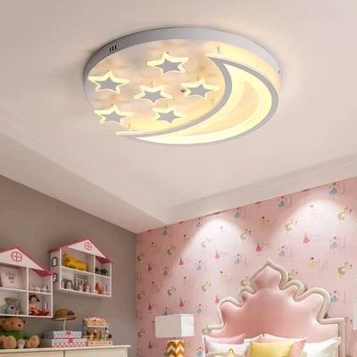 LED Ceiling Lights for kids room lighting children Baby room ceiling light with Dimming for boys girls bedroom dome lamp fixture
