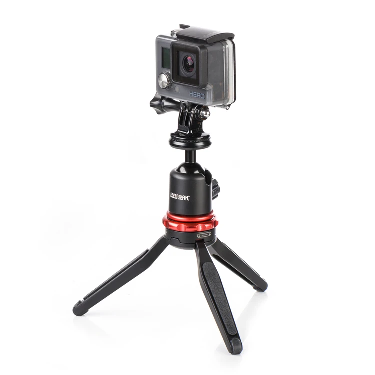 Sevenoak SK-T1 Алюминиевый Мини Универсальный штатив со съемной ручкой для IOS iPhone 8 7 GoPro экшн Canon Nikon DSLR