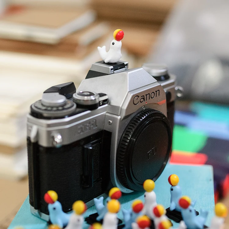 3D мультфильм камера Фонарик Горячий башмак Крышка для Canon Nikon Fujifilm samsung Panasonic Leica Olympus