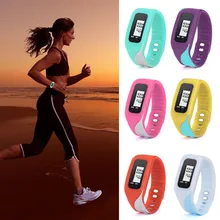 2016 New Arrival Electronic Waterproof Digital LCD Run Step Pedometer Portable Walking Calorie Counter Distance Pedometers