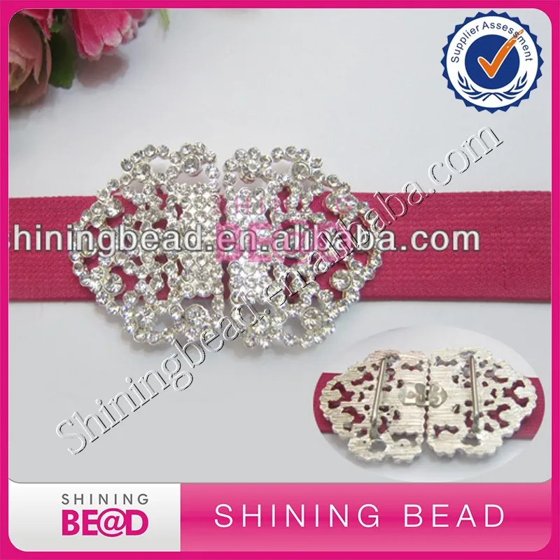 

Free shipping+50 pcs/lot+Rhinestone Clasp Buckle For Boxed Wedding Invitations
