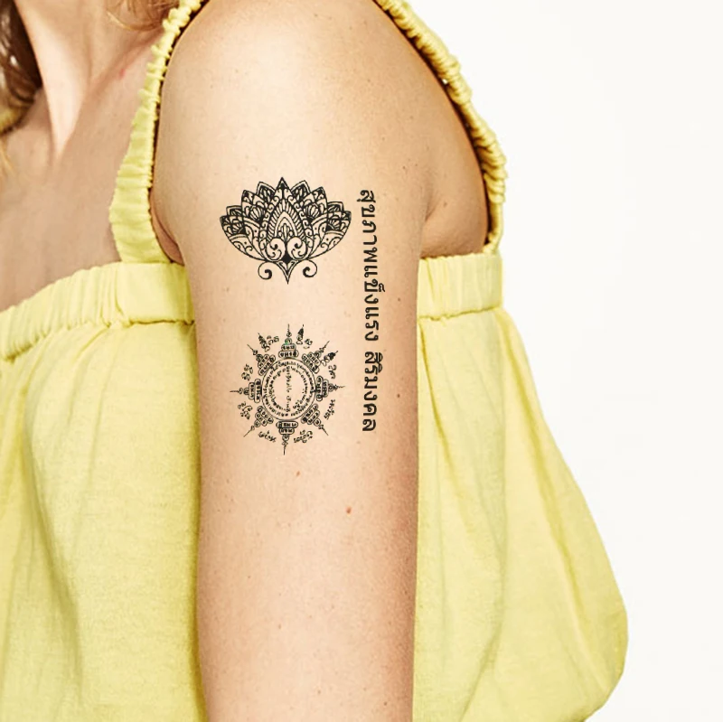 Brand new fashion waterproof temporary tattoo sticker tatoo tatto men