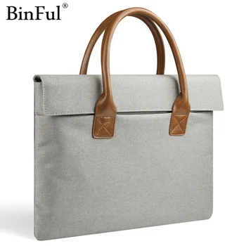 

Binful Laptop Bag 11.6 12 13.3 14 15 15.6 inch Shoulder Bag Notebook Case for Dell Asus Acer Hp Lenovo Xiaomi Waterproof Handbag
