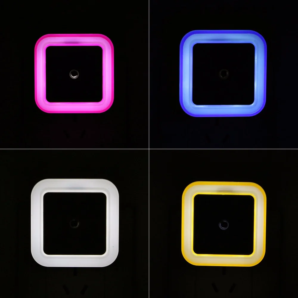 US//EU Plug Wall Lamp Light Sensor Control Induction Energy Saving Lamp NEW