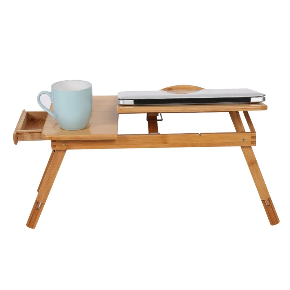 1 шт., регулируемая бамбуковая полка, подставка для ноутбука, подставка для ноутбука tafel soporte portatil
