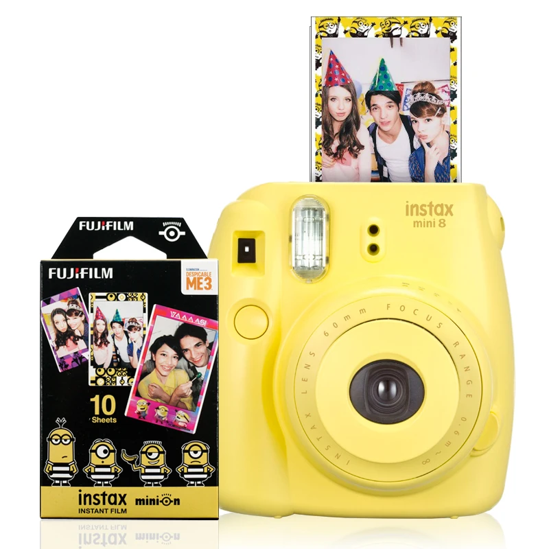 Белая пленка для Fuji Instax Мини Миньон DM3 мгновенный 60 пленка для Fuji Instax Mini 7s 8 8+ 9 25 50s 70 90 300 SP-1 2 принтер