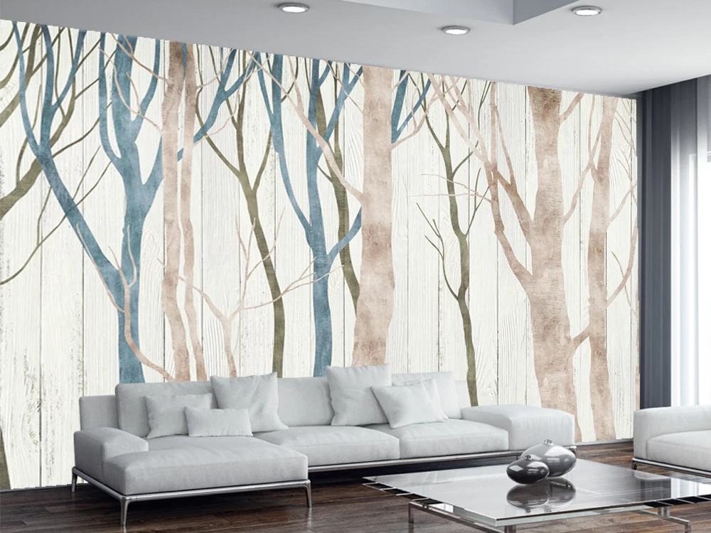 Пользовательские обои 3d фото природа современное пространство Настенная