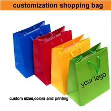 500 шт! 50%-60% стоимость доставки, индивидуальный бумажный пакет логотипа, печать Вашего логотипа мешок бумаги хозяйственная сумка Толстая сумка, сделать ваш размер цвет
