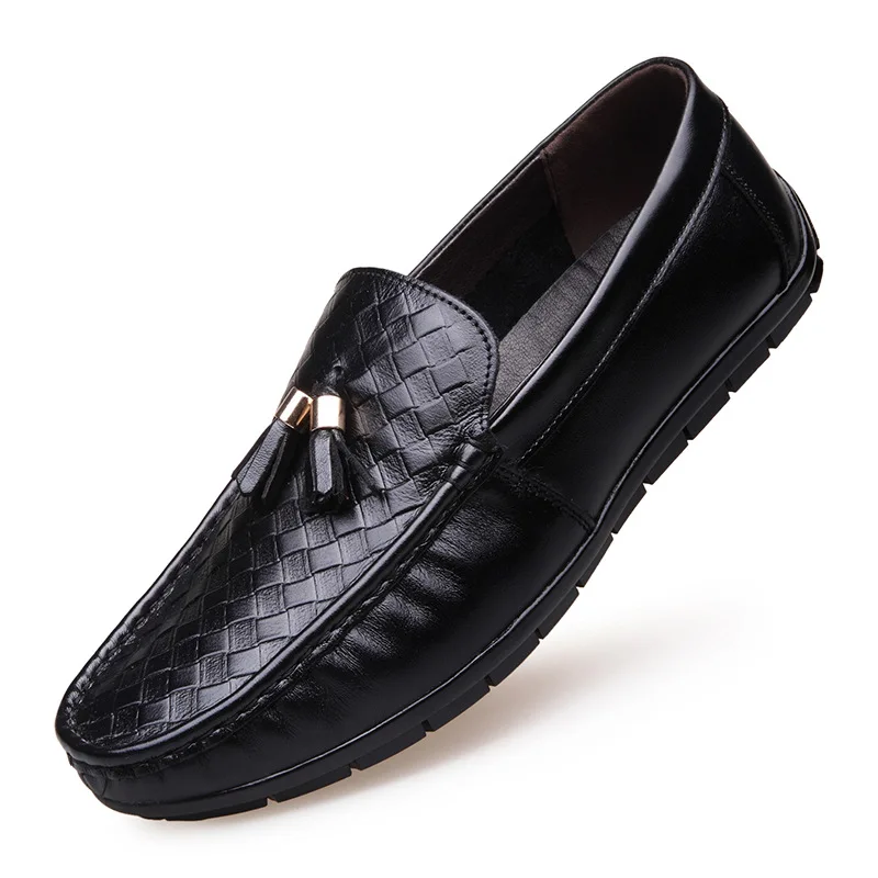 TANTU/мужская деловая обувь; новые офисные свадебные туфли для мужчин; модельные туфли из тисненой натуральной кожи; размеры 39-44