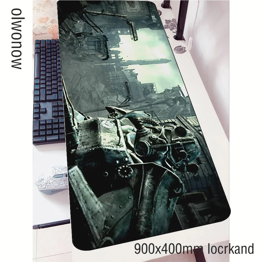 Pаспродажа Fallout коврик для мыши геймерский Ноутбук 90x40 см notbook коврик для мыши игровой коврик для мыши большой гаджет коврик для мыши ПК стол коврик для ...