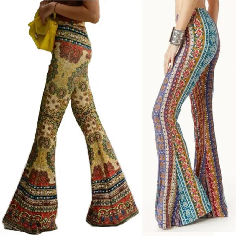Online Get Cheap Print Bell Bottoms -Aliexpress.com