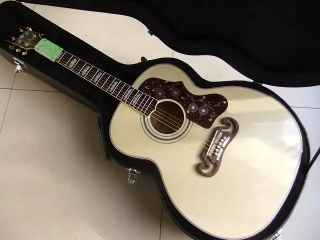 

Free Hardcase G 43# SJ200 Acoustic Electric Guitar In Natural 101227
