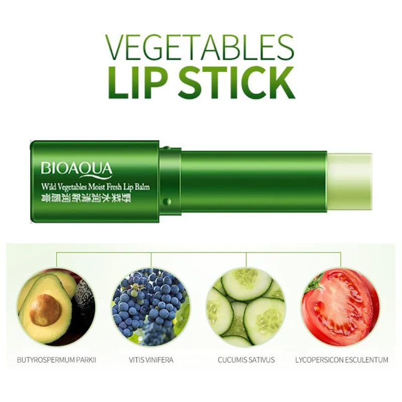 Wild Vegetable Plant Essence Lips Moisturizer Highly Nourishing