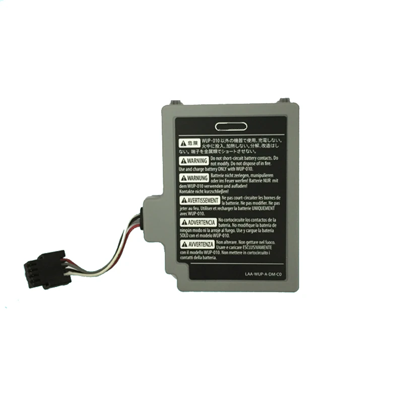 10pcs Original Assembly Battery Pack For Wii u WIIU Replacement Parts 3