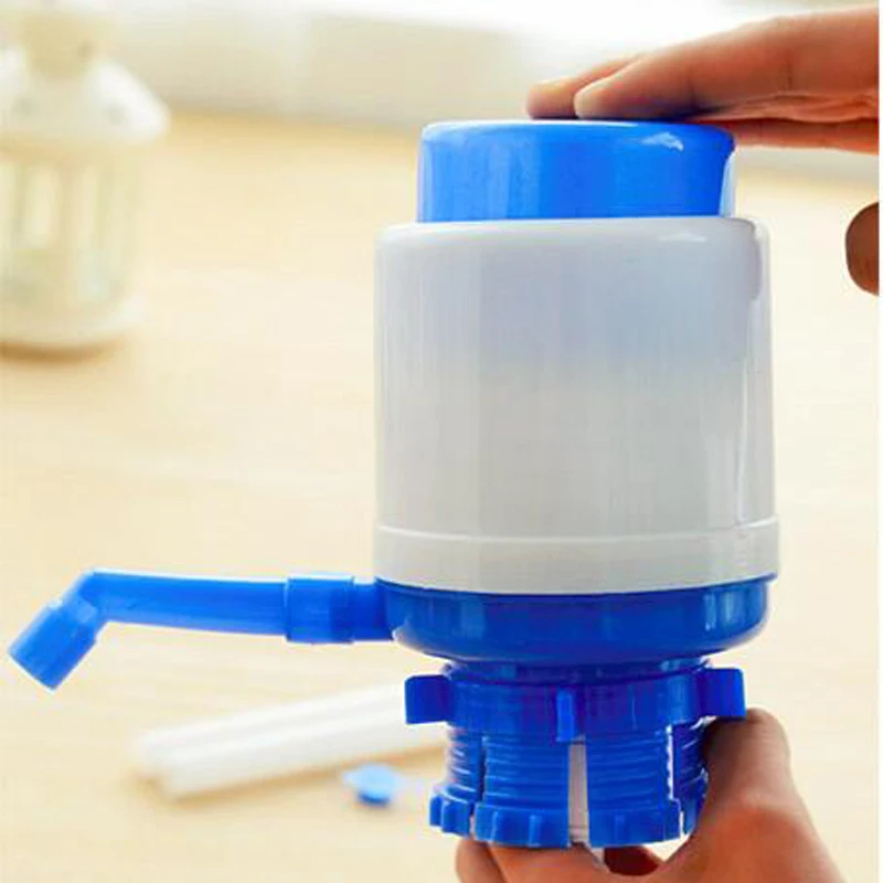 Ручное давление бутылка для воды насос диспенсер бутылки питьевой воды всасывающий блок портативный диспенсер для воды кухонные инструменты