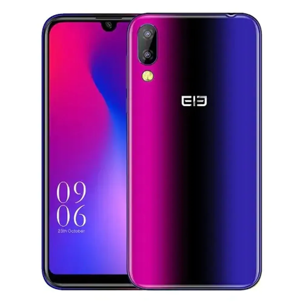 Elephone A6 Mini 5,71 ''водослива Экран мобильного телефона Android 9,0 MT6761 4 ядра HD + 4 GB 32 ГБ/64 ГБ 16MP 4G LTE смартфон