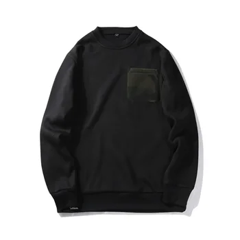 

Fashion Men Pullover Hoodies With Pocket Loose Autumn Winter Fleece Hoodies For Male Casual Camouflage Pocket Sweatshirt Coats
