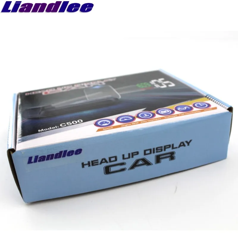 Liandlee автомобильный проектор OBD цифровой измеритель скорости диагностический