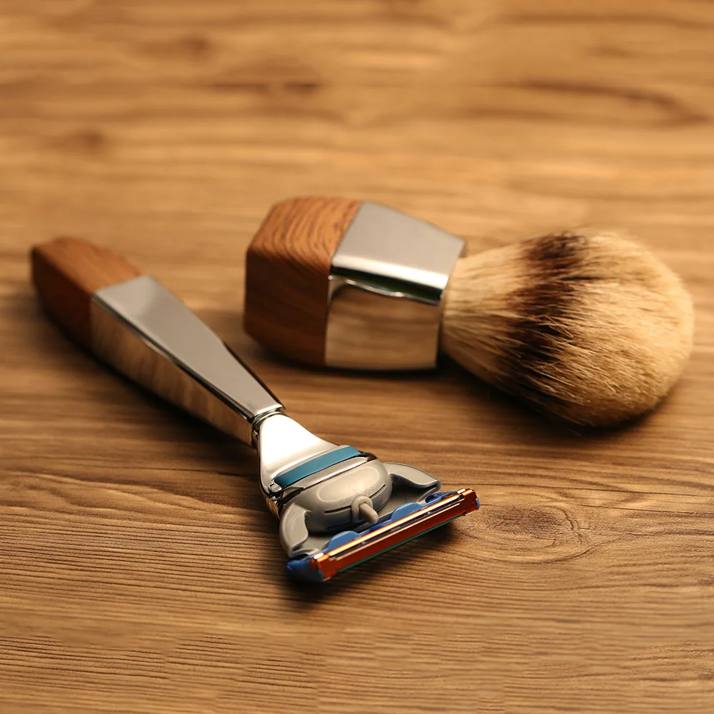 Купить 4 в 1 мужчины бритья набор инструментов чистая барсук помазок ...