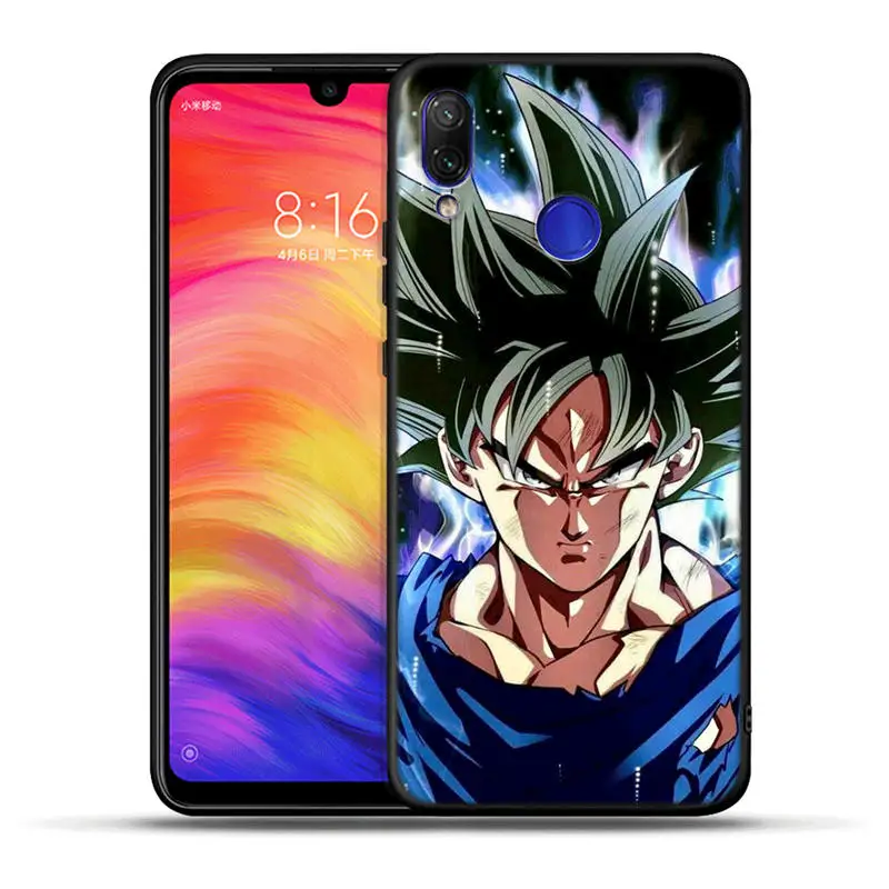 Силиконовый чехол для Xiao mi Red mi Note 7 6 Pro 6A 5A Prime mi A1 5X A2 Lite 6X4X5 Plus Pocophone F1 чехол Dragon Ball Z Goku - Цвет: H1208