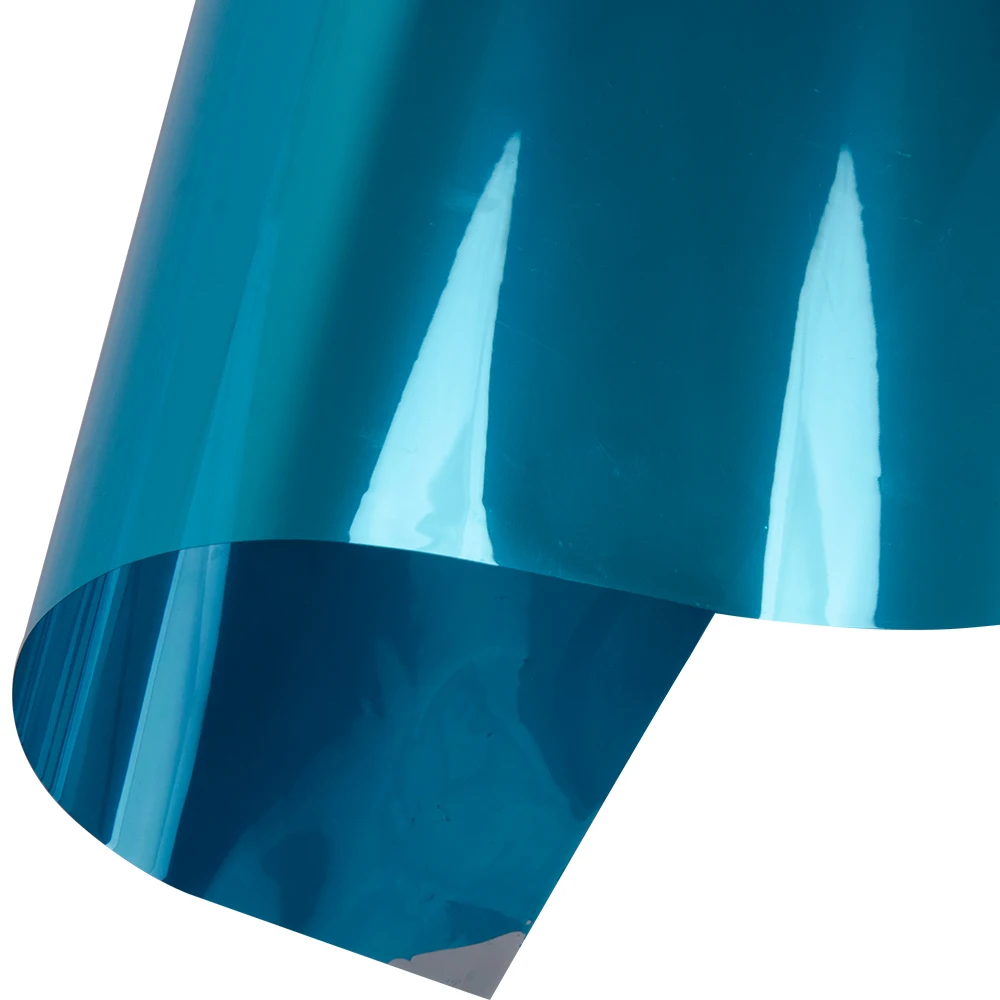 HOHOFILM Width: 90cm Roll Blue&Silver Mirrored Window Film House Decor Glass Sticker Window Tint 10m/20m/30m
