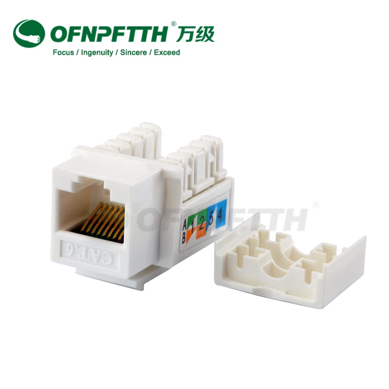 CAT6 UTP Keystone Jack 90 градусов 8P8C модульный разъем|plug|plug jack |