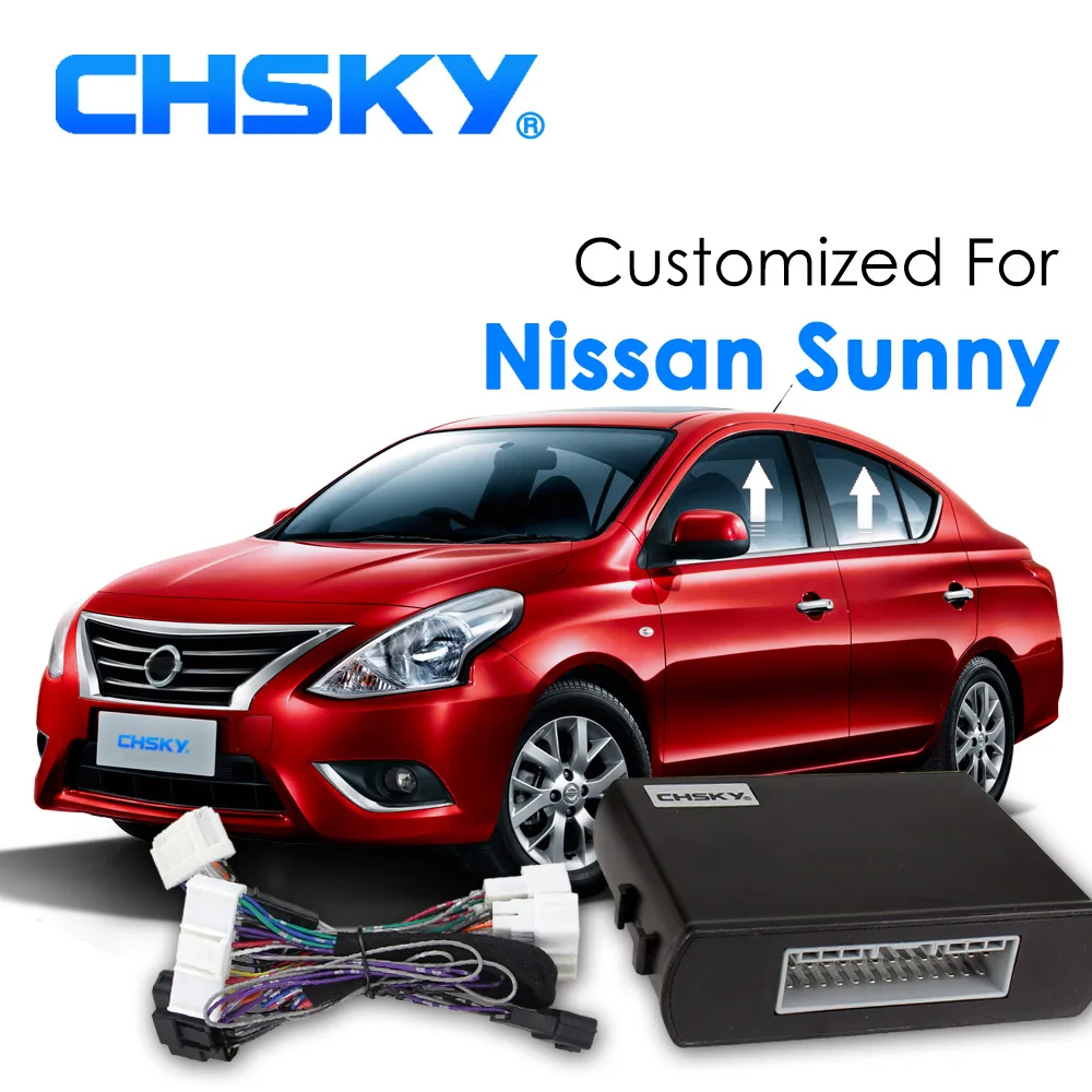 CHSKY Авто мощность окна свернуть окно ближе для Nissan Sunny системы автомобильной