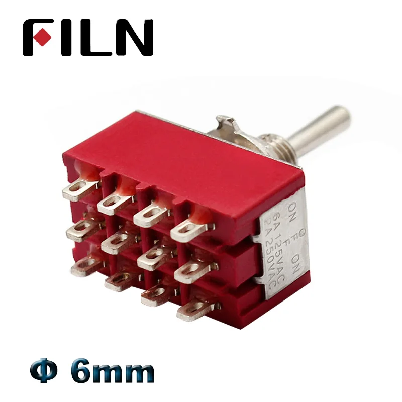 6A 120VAC мини 2 положения на MTS 102 202 тумблер 3 103 203 вкл. ВКЛ. Переключатель с
