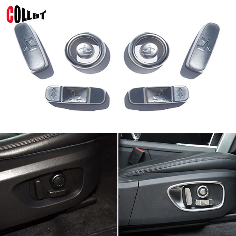For Land Rover Discovery Sport Car Seat Adjustment Button Frame Cover