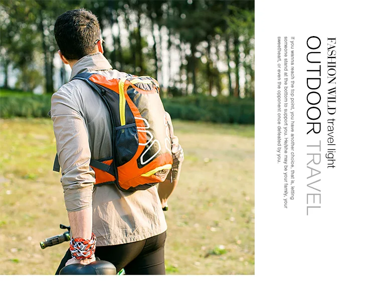 Cheap Bicycle Bike Backpack 15L Biking Hydration Backpack Sport Bags Outdoor Climbing Camping Hiking Cycling Backpack 4