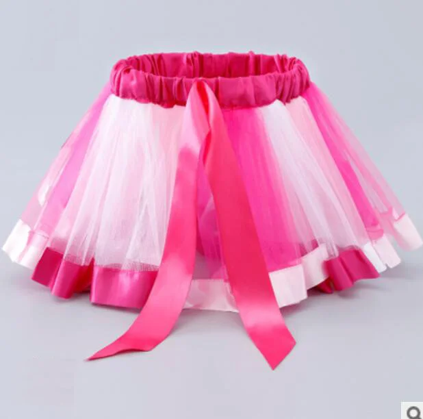 Новинка года, модная яркая фатиновая бальная юбка-пачка для маленьких девочек, школьные юбки для танцев, одежда для детей 1, 2, 3, 4, 5, 6, 7, 8 лет - Цвет: color 3