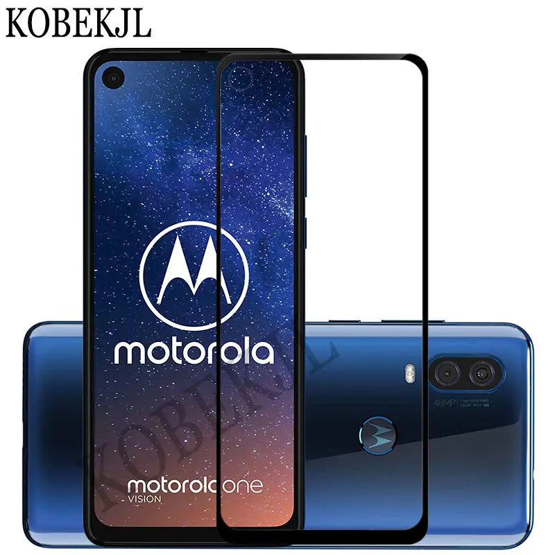Защитное стекло для Motorola Moto One Vision закаленное OneVision XT1970 защитная пленка с полным