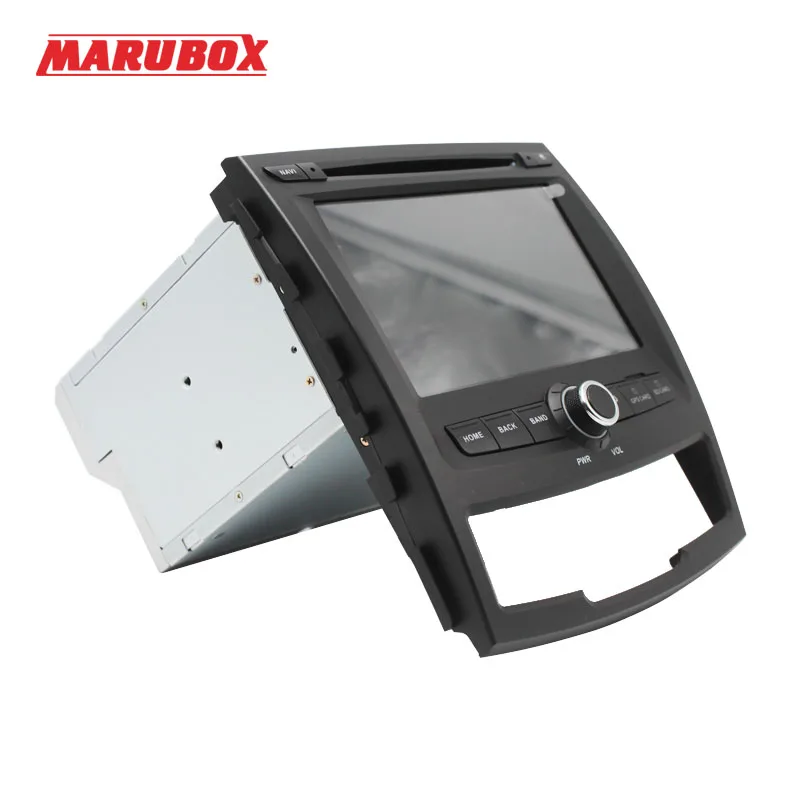 Top MARUBOX Car Multimedia Player For SSANGYONG KORANDO 2011-2013 2DIN Octa Core 7" Android 8.1 Stereo Radio GPS Navigation 7A603DT8 3