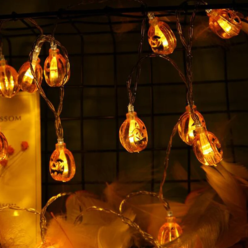 Рисунок 3 - Светодиодная гирсветильник в виде тыквы на батарейках