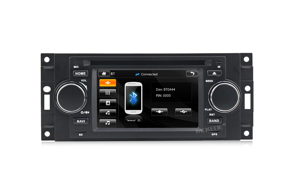 Best MEKEDE Car DVD GPS Navigation Player For Chrysler 300C PT Cruiser Dodge Ram Jeep Grand Cherokee With Radio BT 1080P USB free Map 4