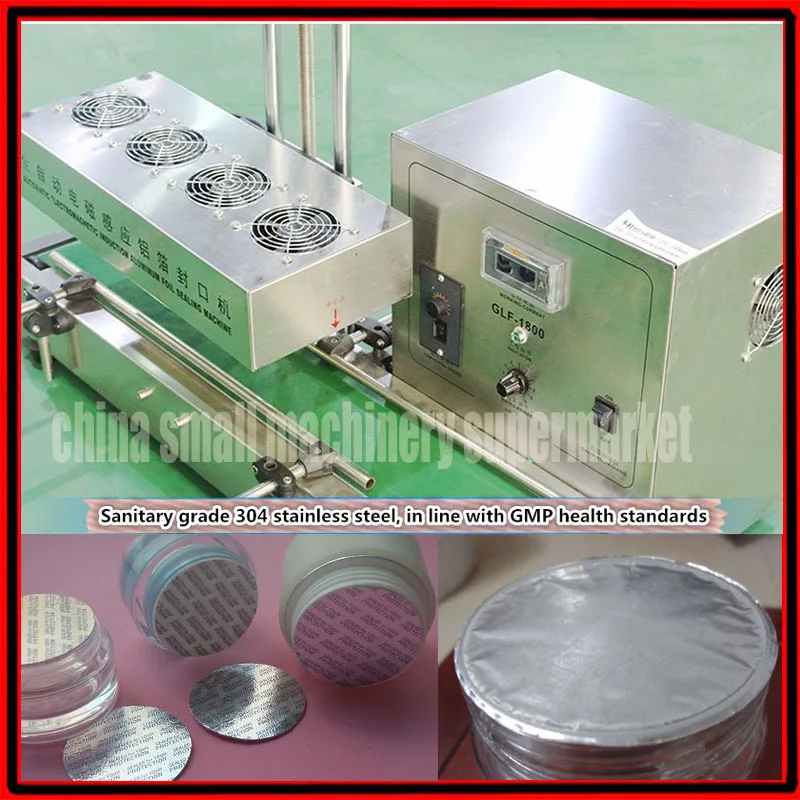 induction aluminum foil sealing machine/Glass bottle