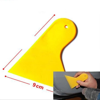 

Stickers Accessories Carbon Fiber Vinyl film Wrapping Scraper Tools Bubble Window Wrapping Film Squeegee Scraper
