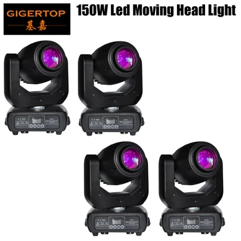 

TIPTOP Professional LED Beam Spot 150W DMX512 Supper Bright Multi-Functional Compact Size Weight Stage Light X 4 TP-L681