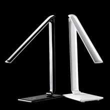 Новые Горячие 10 Вт светодиодный защита глаз светодиодный настольная лампа Регулируемый работы исследование свет диммер настольная книга-чтение светодиодный складной светильник