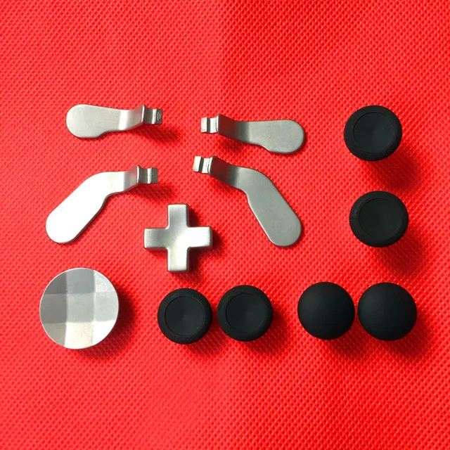 Best Offers Dealonow Replacement Thumb Grips Stick + D-Pad and Bumper Button Bullet Set for XBOX ONE Elite Controller