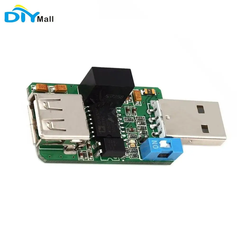 DIYmall 1500 V ADUM3160 B0505S USB к USB модуль изолятора напряжения поддержка 12 Мбит/с 1,5 Мбит/с Совместимость с USB2.0