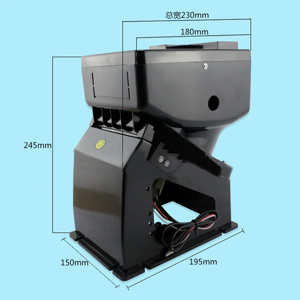 코인 모터 코인 호퍼 디스펜서, 아케이드 슬롯 머신용 미국 플러그, 동전 교환 자판기, 6 홀 DC 24V-Freehip.co.kr