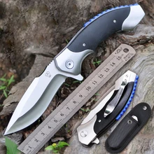 VOLTRON V21 9Cr18Mov лезвие G10 Ручка шарикоподшипник система Складной нож Тактический нож для выживания Походный нож Открытый EDC инструмент