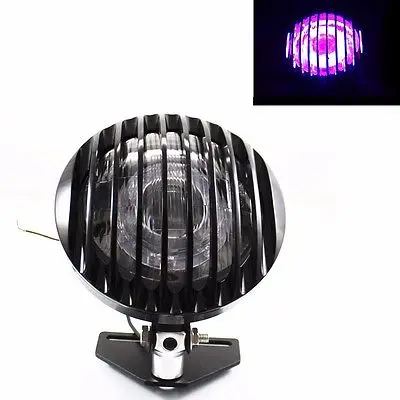 

Retro Grill Bottom Mount Demon Headlight Cafe Racer Dyna 883 1200 XL Cruiser Chopper Custom