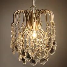 Современный светодиодный хрустальные люстры, золотой железный светильник, внутреннее освещение, украшение дома, для гостиной, отеля, ресторана, кофе