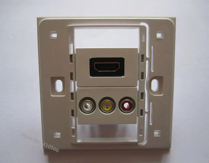 86 style socket HDMI + RCA pic 3