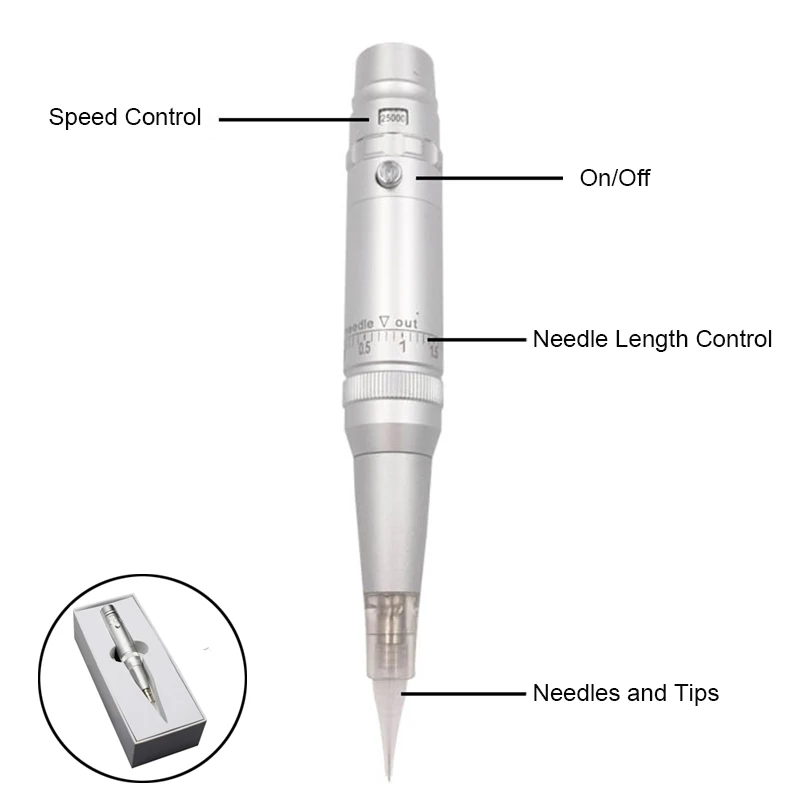 Clássico da Máquina do Tatuagem para Tatuagem Ferramenta de Beleza Pen para Maquiagem Bordado Elétrica Definitiva Sobrancelhas Delineador Lip Rosto 8 Pistola para tatuagem