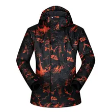 Лыжная куртка брендовая мужская уличная походная куртка для Приключения ветрозащитная дышащая водонепроницаемая Мужская лыжная куртка для сноуборда