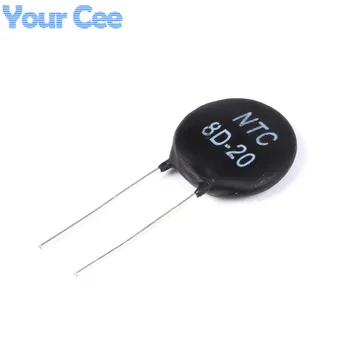 

5pcs NTC Thermistor Resistor NTC 8D-20 8D20 Thermal Resistor