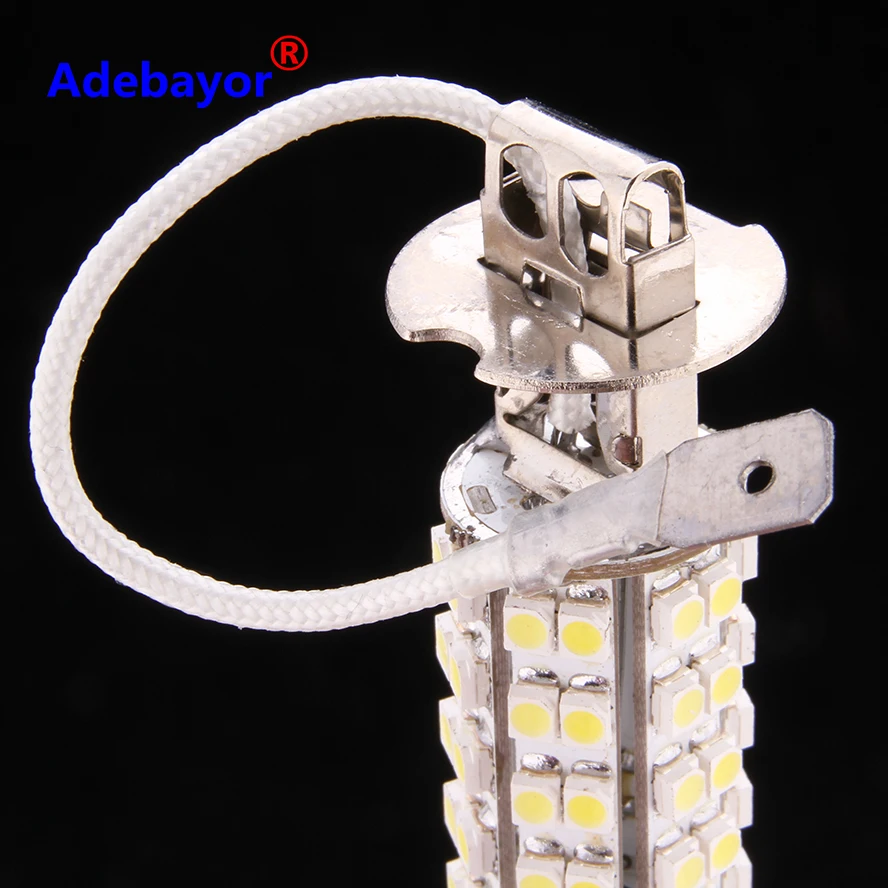 4x H3 68 SMD светодиодный Авто Стоматологическая лампа противотуманная фара парковочный сигнал свет фар Светодиодные лампы 12 V белого цвета; ;